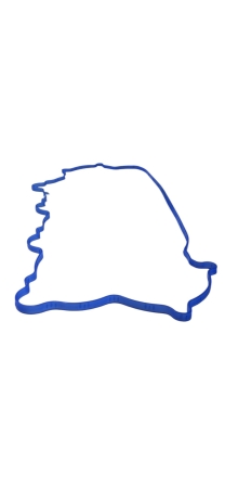 Прокладка клапанной крышки ЯМЗ-534 (силикон синий)