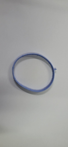 Прокладка дросселя Г-ль дв.УМЗ-А274 EvoTech (силикон синий)