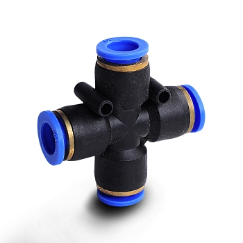 Фитинг X-образный пластиковый PZA 06 MGF