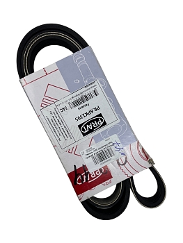 Ремень 1395 (поликлин) 6PK привода агрегатов УАЗ Патриот дв.ЗМЗ-51432 Евро 4 без кондиционера PRAVT