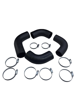 Патрубки радиатора УАЗ-315143 (4 шт.) с хомутами ФАРЕР