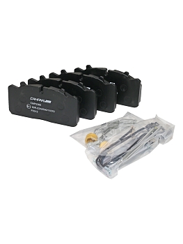 Колодка тормозная Г-он NEXT, ПАЗ Вектор NEXT перед./зад. с монтажным комплектом (комп. 4шт)