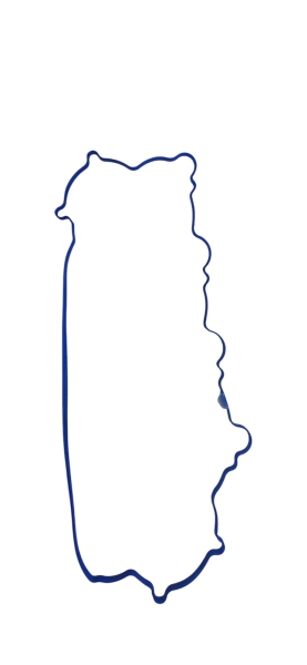 Прокладка клапанной крышки ЯМЗ-534 (силикон синий)