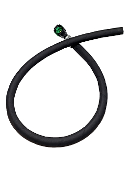 Шланг топливный D8 быстросъемный 1 штуцер (угловой) L- 70 cм