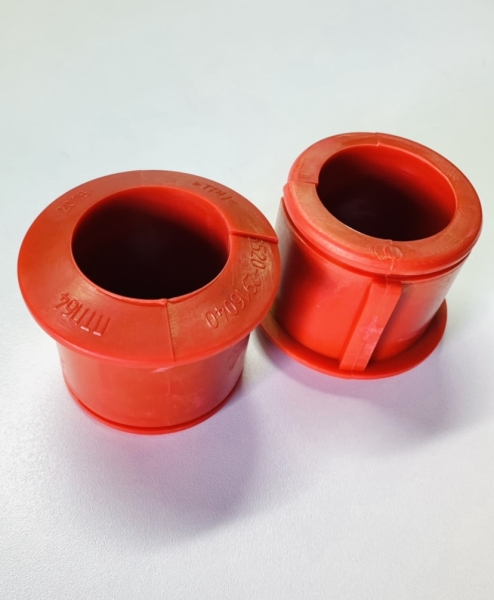 Втулка стабилизатора (подушка) D54 КамАЗ 6520,6460,6522 (полиуретан) красный ПТП