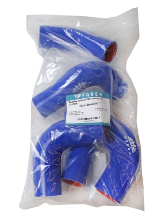 Патрубки радиатора 3302 (406дв.) 5шт. СИЛИКОН