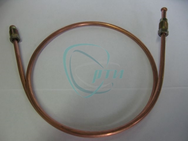 Трубка тормозная Г-3302 (75см/4,75мм) лев.зад.