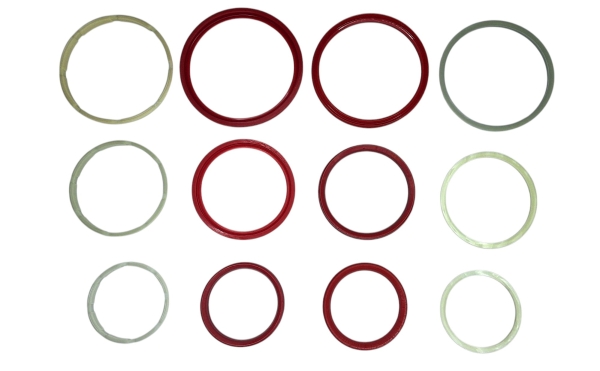 Р/к гидроподъемника КамАЗ 65111, 65115 + пласт.+ прост. (3-х шток.) красный