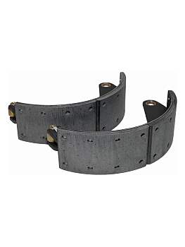 Колодка тормозная ПАЗ 3205, 32053 мост Канаш (накладка "Фритекс") (инд.упак.) (комп. 2шт)