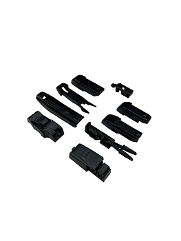 Щетка стеклоочистителя бескаркасная 17/425mm креплени 9 коннекторов KURUMAKIT