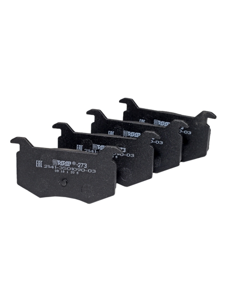 Колодка тормозная М 2141 перед. Эконом (б/асб.) (комп. 4шт)