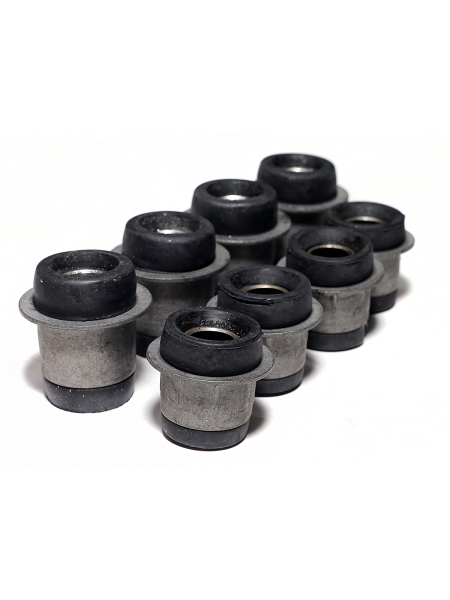 Сайлентблок подвески ВАЗ 2101-07 нижний+верхний (К-т 2101-2904040+2101-2904180 по 4 шт) БРТ