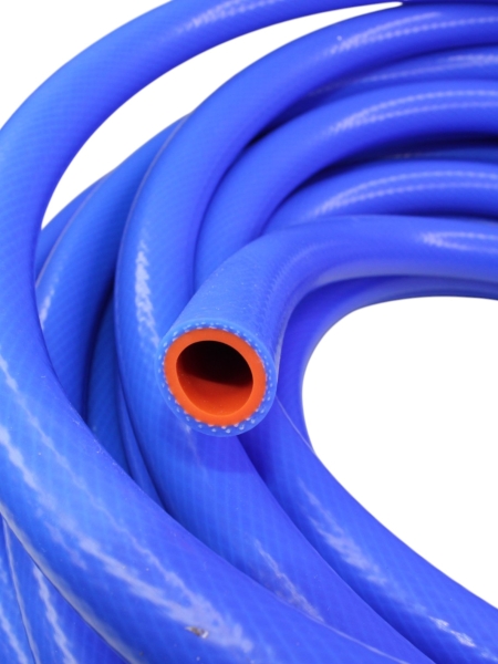 Шланг D14 арм, 2-х сл. (силикон, синий/оранжевый, бухта 20м)