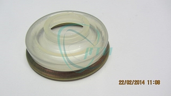 Пыльник рулевого пальца МАЗ, ЛИАЗ, ПАЗ с обоймой (полиуретан)