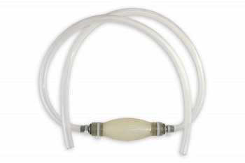 Насос для ручного переливания бензина в сборе (силик.) 1,5 м (D15-1,5м)