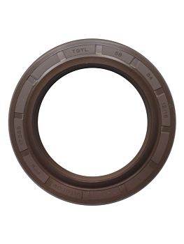 Сальник 2.2-58х84х12/16 лев. вращ. Г-3309, 4301/крышка, ЗИЛ/вал втор. КПП FPM-фторкаучук 17588