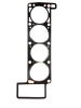 Прокладка головки блока 405 дв. с герм. БЦМ