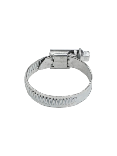 Хомут червячный 25-40/9 (цинковое хроматирование) Завод ТРУД