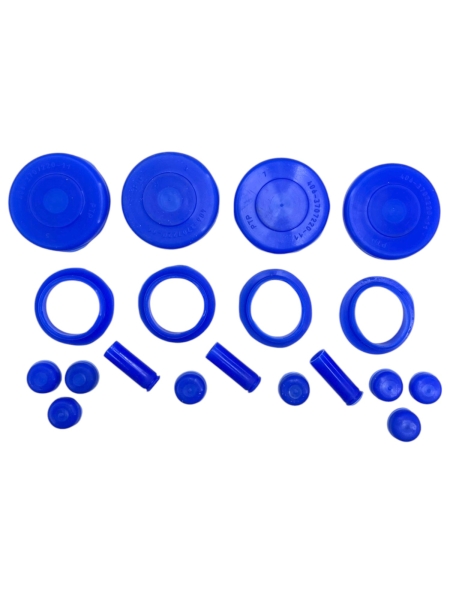 Р/к клапанной крышки дв. 406 (19 дет.) (силикон) синий