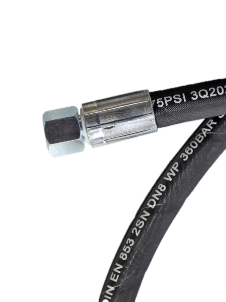 Шланг РВД d-8 L-1450 (г-19 М16х1,5) Балаково