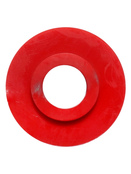 Прокладка амортизатора кабины (втулка-проставка) МАЗ красный (полиуретан)