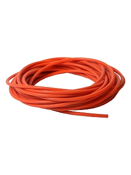 Шланг вакуумный D5 без арм (силикон, оранжевый, бухта 50м) Technik