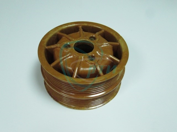 Шкив водяного насоса дв.ЗМЗ 514 ЕВРО-2,3 (прессованный) 