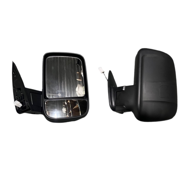 Зеркало заднего вида /Г-ль Бизнес/(одноногое) руч. привод, обогрев, тисненое (черное) левое