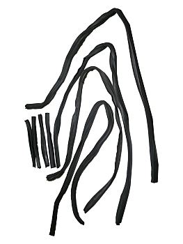 Уплотнитель двери ПАЗ (пассажирской) к-т 8шт. СЗРТ