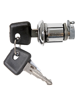 Личинки замка двери Г-ль Бизнес (1 личинка, 2 ключа (хром)