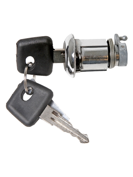 Личинки замка двери Г-ль Бизнес (1 личинка, 2 ключа (хром)