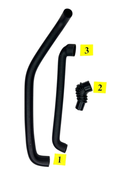 44 Патрубки РХХ дв. 409 ПРЕМИУМ с хомутами ФАРЕР