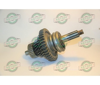 Вал вторичный Г-53, 66, 3307, 3308 КПП-4 в сборе (без упаковки)