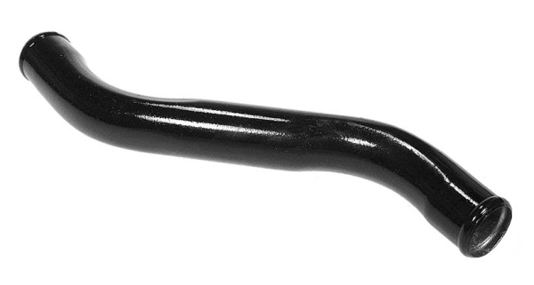 Патрубок радиатора подводящий металл. ГАЗ-3302 (2-изгиба) d-38х310