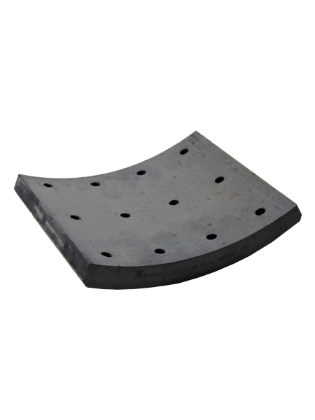 Накладка тормозная КАМАЗ ЕВРО сверл. (шлиф. внутр.19,0х16,0 асбестовая)