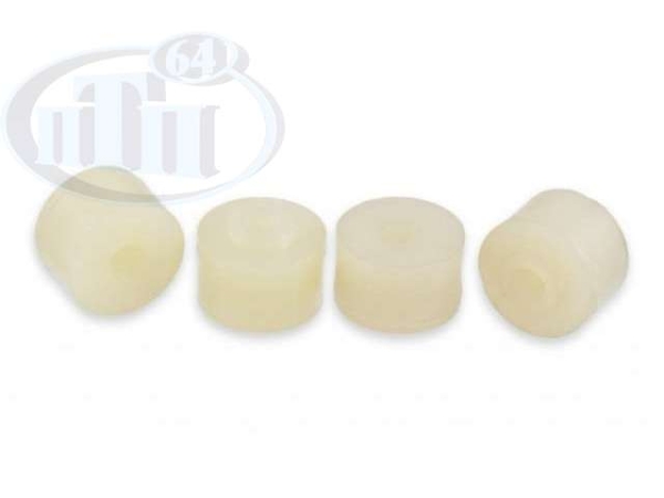 Втулка амортизатора верхняя Волга (полиуретан) бел.