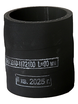 Патрубок интеркуллера Г-3309, 3310 "Вал-й" ЕВРО-3 дв.245 соединительный ВРТ