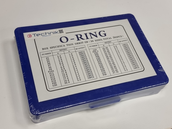 Набор резиновых колец 30 размеров, 382 штук