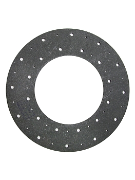 Накладка фрикционная (ферродо) ЗИЛ сверл. (формованая асбестовая) сверл