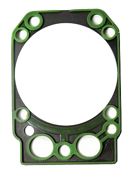 Прокладка головки блока КАМАЗ Евро (металл/силикон зеленый)