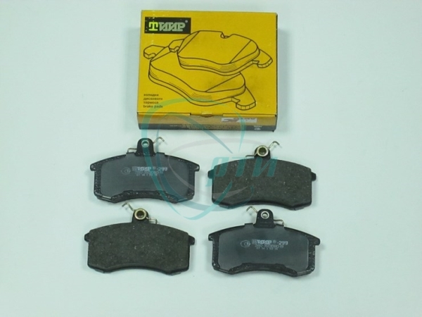 Колодка тормозная ВАЗ 2192 "Калина-2" перед. Элит (б/асб.) с противошумной пластиной NU-LOCK