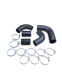 Патрубки радиатора 3110, 3102 до 09.2004 дв 4062 (к-т 5 шт. с хомутами NORMA) ФАРЕР