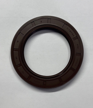 Сальник 2.2-55х80х10 с пружиной, вала коленчатого пер.  УМЗ-4215,4216,А274 (VITON) 17552 Фторкаучук