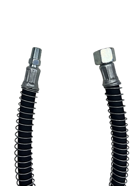 Шланг тормозной МАЗ (г24-ш14) L-600мм к тормозным камерам прицепа в оплетке