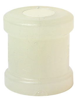 Втулка оси верхнего рычага В-га (полиуретан) белый