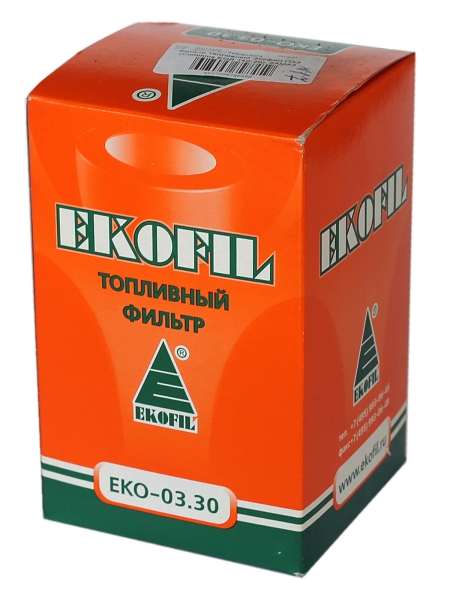 Фильтр топливный Экофил ПАЗ (Cummins EQB 140-20), КАМАЗ 4308 (тонкой очистки)