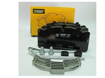 Колодка тормозная ГАЗон NEXT, ПАЗ Вектор NEXT перед./зад. с монтажным комплектом (комп. 4шт)