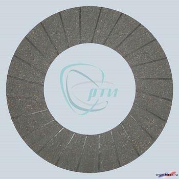 Накладка фрикционная (ферродо) Г-53, ПАЗ сверл. с сур. (формованая асбестовая)