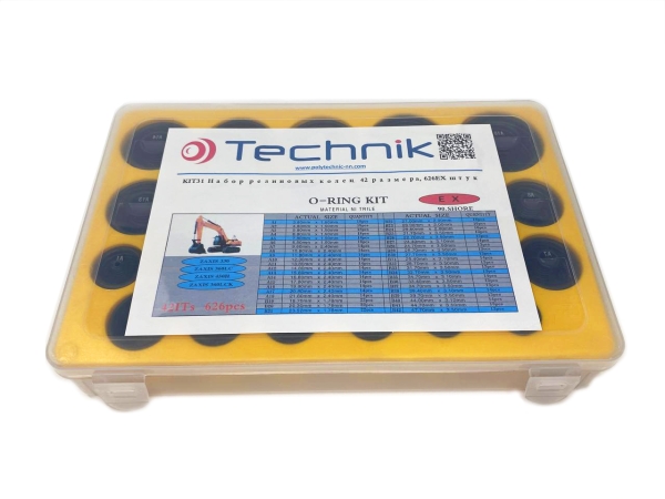 Набор резиновых колец 42 размеров, 485шт