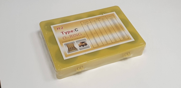 Набор резиновых колец C, желтый, 30 размеров, 366шт Technik